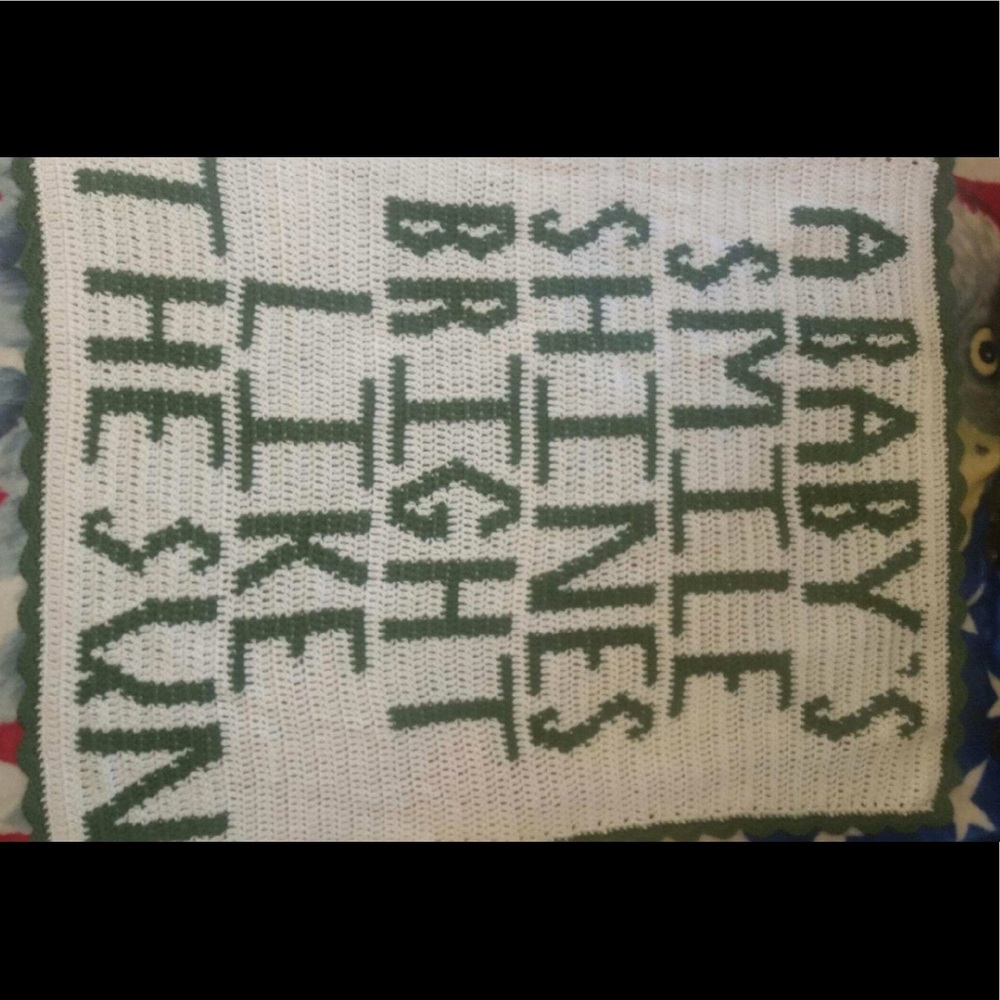 Homemade baby blanket